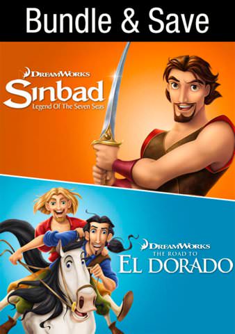 Sinbad: Legend of the Seven Seas/The Road To El Dorado Bundle poster