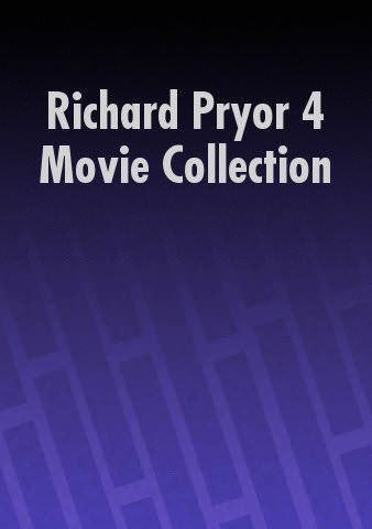 Richard Pryor 4 Movie Collection poster
