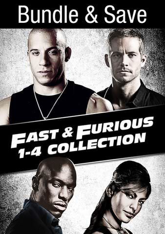 Fast And Furious (1-4) Collection (Bundle) poster
