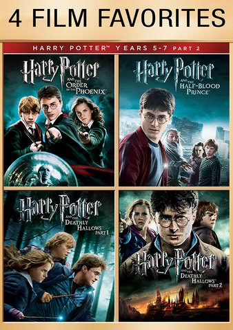 4 Film Favorites: Harry Potter 5-7 poster