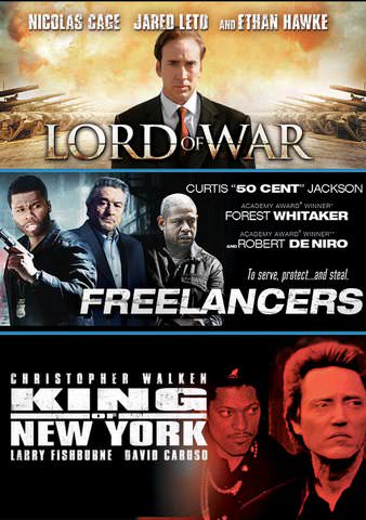 Freelancers / Lord of War / King of New York (Triple Feature) poster