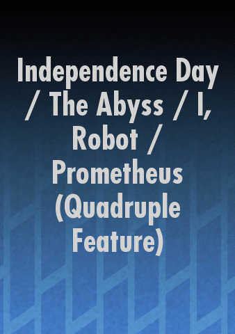 Independence Day / The Abyss / I, Robot / Prometheus (Quadruple Feature) poster