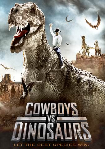 Cowboys vs. Dinosaurs poster
