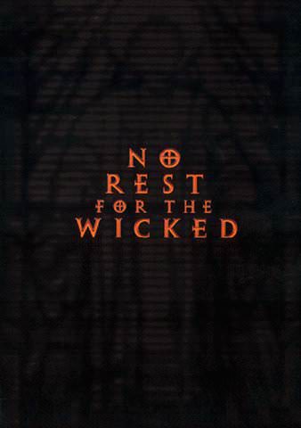 No Rest for the Wicked poster