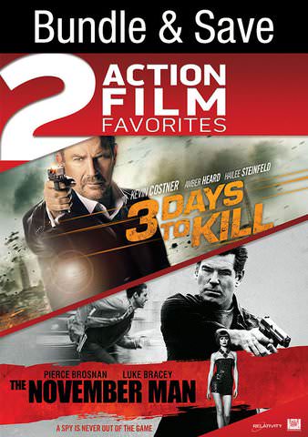 3 Days to Kill / November Man (Double Feature) Bundle poster