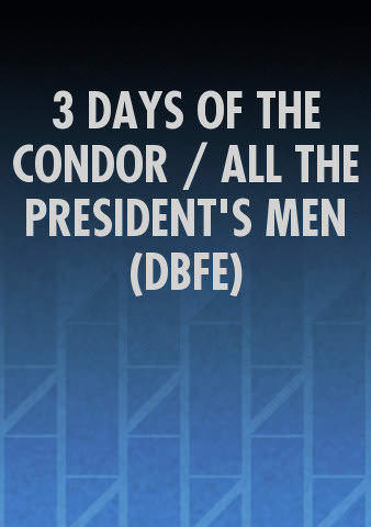 3 DAYS OF THE CONDOR / ALL THE PRESIDENT'S MEN (DBFE) poster
