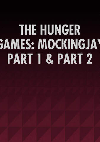 THE HUNGER GAMES: MOCKINGJAY PART 1 & PART 2 poster