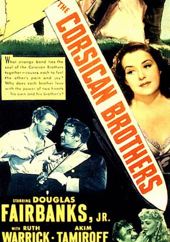 The Corsican Brothers poster