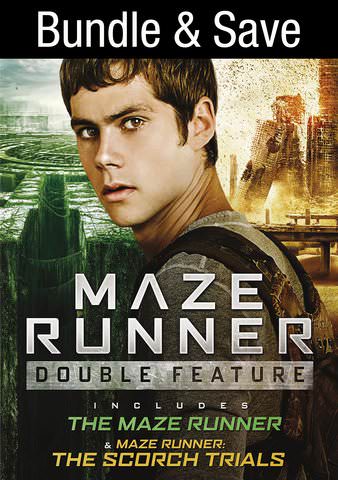 MAZE RUNNER SCORCH + MAZE RUNNER DOUBLE FEATURE poster