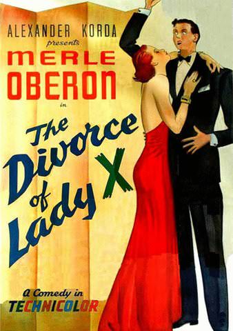 The Divorce of Lady X poster