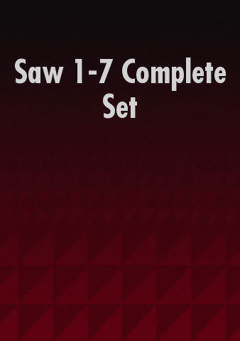 Saw 1-7 Complete Set poster