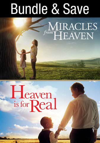 Miracles from Heaven / Heaven is for Real Double Feature Digital Copy poster