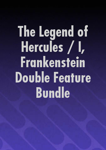 The Legend of Hercules / I, Frankenstein Double Feature Bundle poster