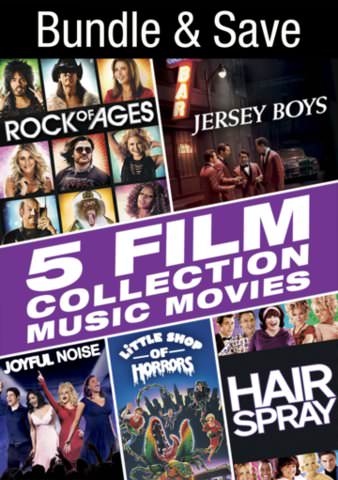 5 Film Collection: Music Movies poster