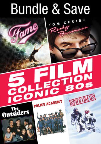5 Film Collection: Iconic 80s poster