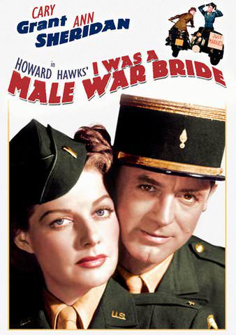 I Was a Male War Bride poster