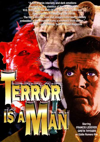 Terror Is a Man poster