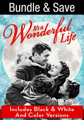 It's a Wonderful Life (plus colorized version) poster