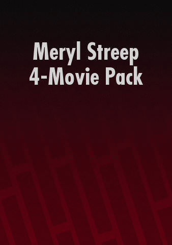 Meryl Streep 4-Movie Pack poster