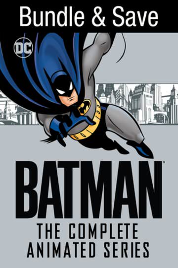 Batman: The Complete Animated Series (DC) - Edizione Rimasterizzata HD Con 109 Episodi + 2 Film