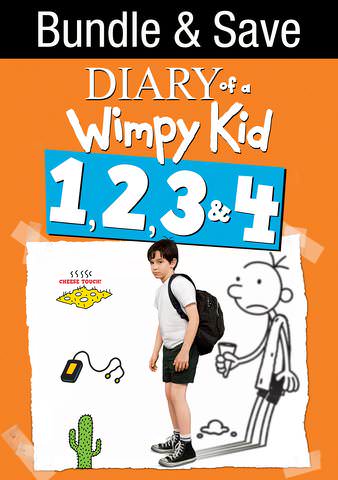 Diary of a Wimpy Kid 1-4 Collection (Bundle) poster