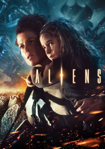 Aliens (Theatrical) poster
