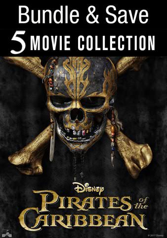 Pirates of The Caribbean: 5-Movie Collection (4K UHD Digital Films)