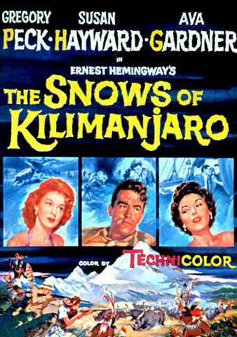 The Snows of Kilimanjaro poster